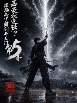 嘉豪就变强?操场雨中舞剑开天门第5季(99集)AI短剧 (2026)